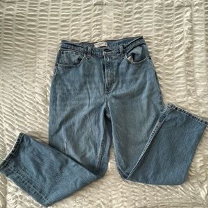 NEVER WORN Abercrombie & Fitch curve love 90’s straight ultra high rise jeans